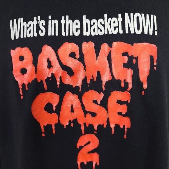 Basket Case 2 T Shirt Vintage 90s 1990 Horror Movie Promo Made In USA Medium - Picture 2 of 8